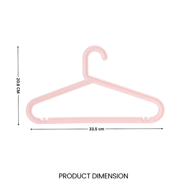 Premium Kids Hanger No Trace Nordic Color plastic clothes Hanger Baju Ikea Style [Ready Stock] Kids Hanger Budak