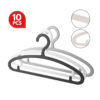 Ultra-thin Non-marking Seamless Hanger with Extra Hook for Pants and Clothes Hanger