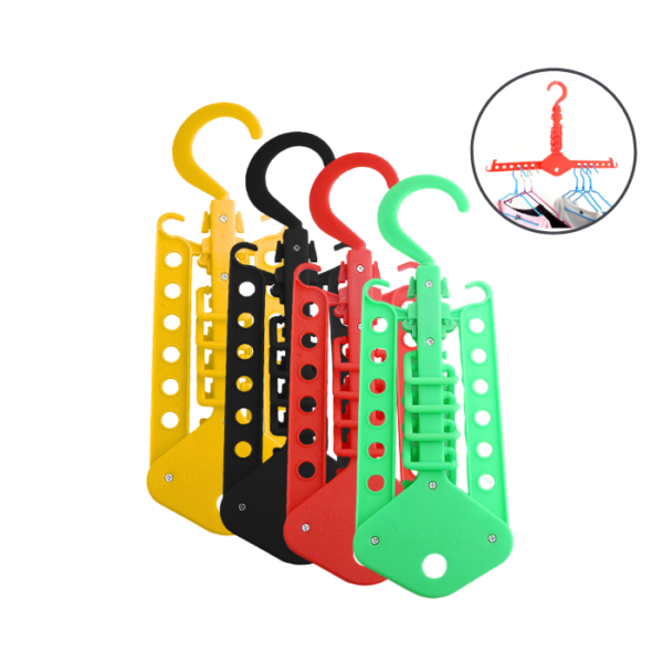 High Quality 21 Slots Foldable Rotatable Multipurpose Magic Clothes Hanger Wardrobe Organizer