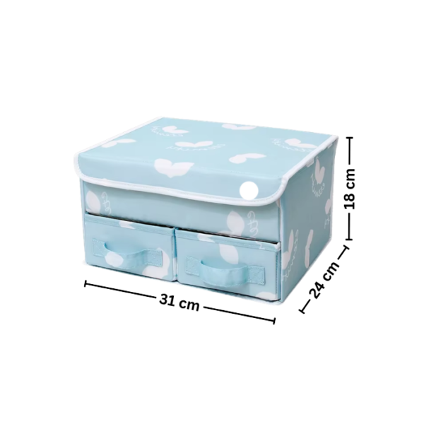 Premium Large-capacity Double-layer Drawer Oxford Cloth Storage Box