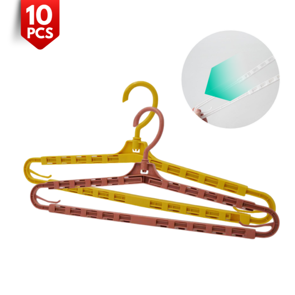 Retractable Seamless Rotatable Clothes Hanger