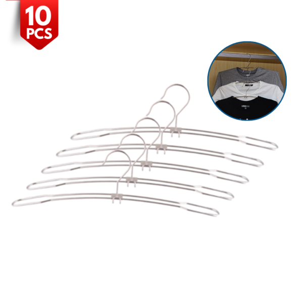 Stackable Stainless Steel Shirt Hanger