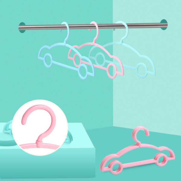 Hanger Budak Baby Kid Hanger Kanak-Kanak Cute Cartoon Kids Hanger Baju Sangkut Baju Bayi Premium High Quality Car Hanger