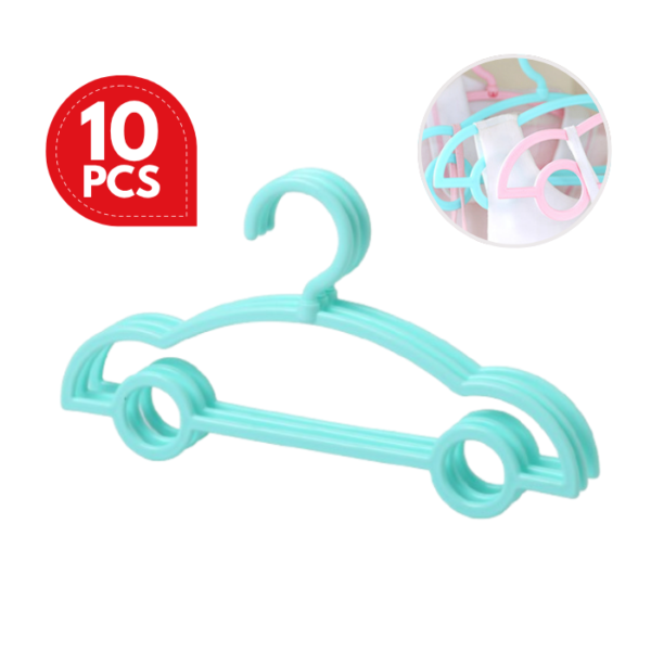 Hanger Budak Baby Kid Hanger Kanak-Kanak Cute Cartoon Kids Hanger Baju Sangkut Baju Bayi Premium High Quality Car Hanger