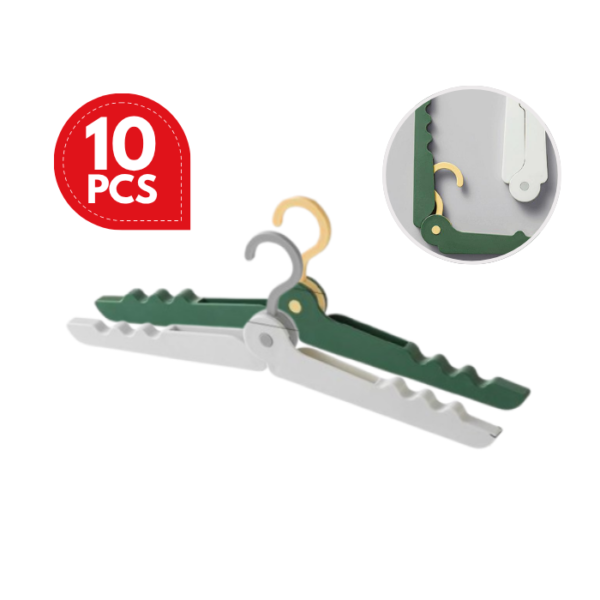 Folding Clothes Hanger for Home dormitory, Portable Travel Clothes, Outdoor Business Trip, Underwear and Socks Storage