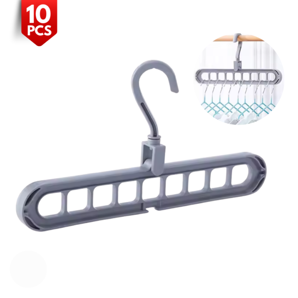 Rotating Nine-Hole Folding Hanger