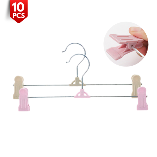 Plastic Metal Clips Hanger