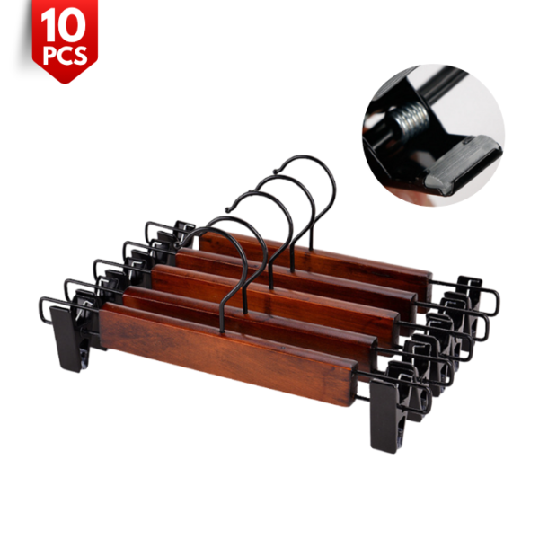 Solid Wood Adjustable Trouser Hanger
