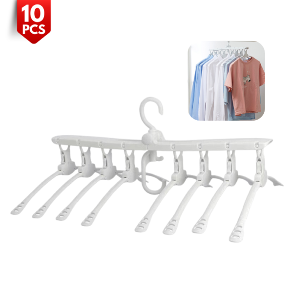 Foldable Adjustable Laundry Drying Hanger