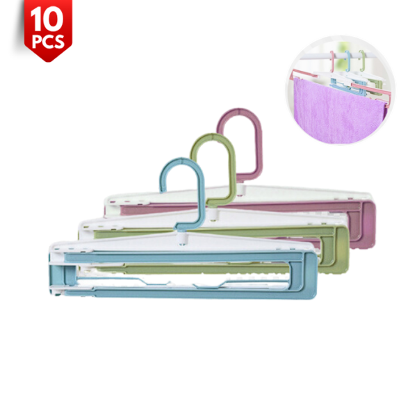 Foldable Expandable Blanket Hanger