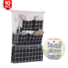 6 Pockets 8 Pocket Cotton Linen Storage Bag