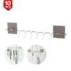 6 Hooks Kitchen & Bathroom Free Punching Hook