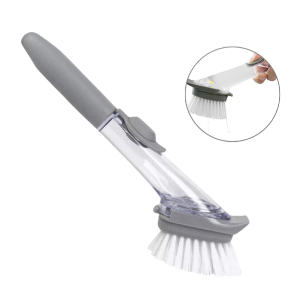 Automatic Liquid Dispenser Kitchen Brush
