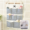 6 Pockets 8 Pocket Cotton Linen Storage Bag
