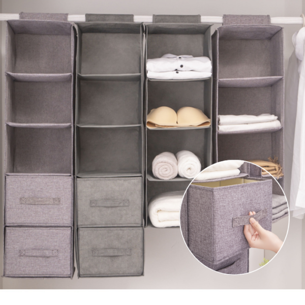 Multiple Layer Wardrobe Storage Hanging Bag