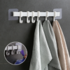 6 Hooks Self-adhesive Wall Hook