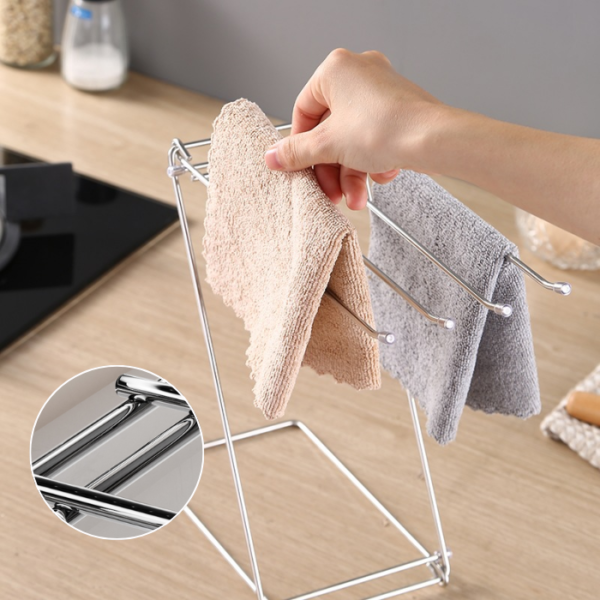 Foldable Stainless Steel Towel Rack
