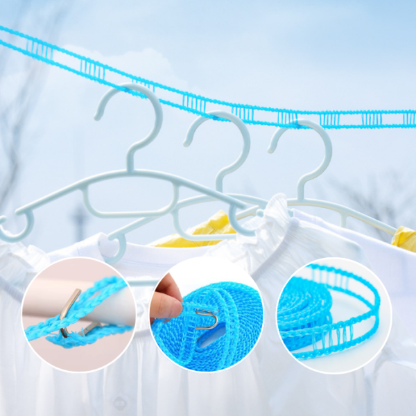 Outdoor & Indoor Portable Clothes Drying Line
