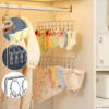Stainless Steel Multi-clip Sock Drying Rack