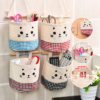 Hanging Cotton and Linen Single Pocket Storage