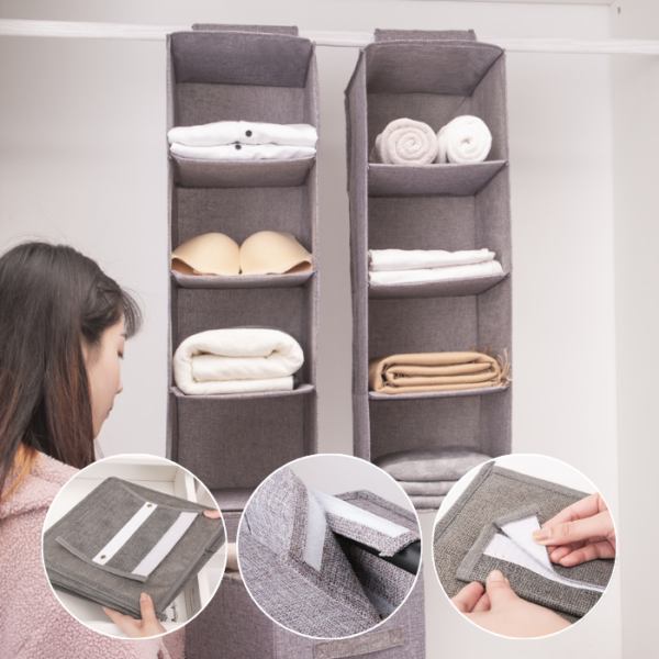 Multiple Layer Wardrobe Storage Hanging Bag