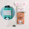 Simple Wall-Mounted Foldable Clothes Storage Basket