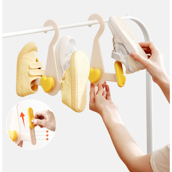 Adjustable Kids Shoe Drying Rack