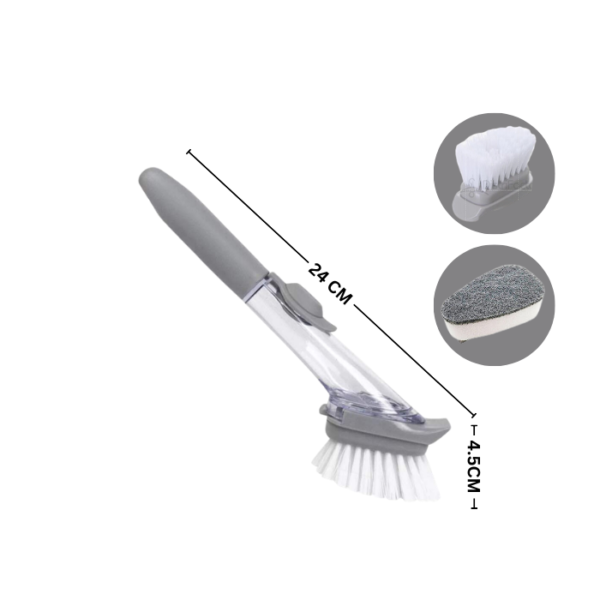 Automatic Liquid Dispenser Kitchen Brush