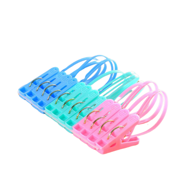 12 Pcs Creative Windproof Clothes Clips