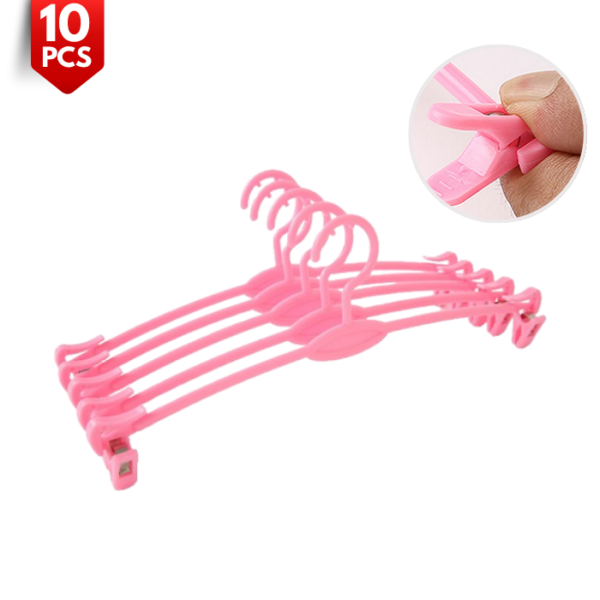 Household Plastic Mini Hangers