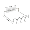 Wall Mounted Washbasin Hook