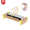 Light Gold Wooden Pant Hanger